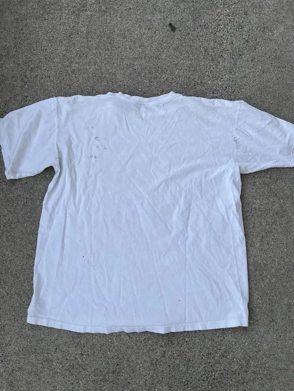 Vintage 90s Guess USA Made Tshirt Surf Skate Beach Logo Island Men’s Large - Picture 4 of 5